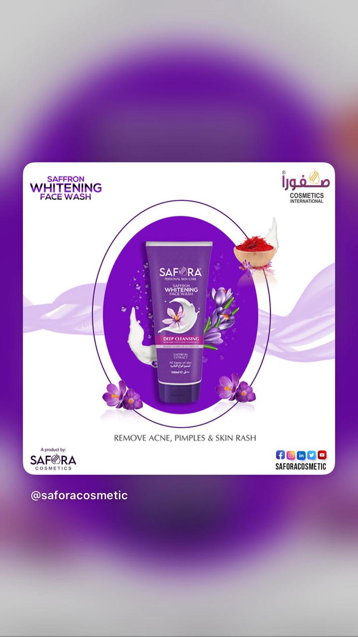 SAFFRON FACE WASH